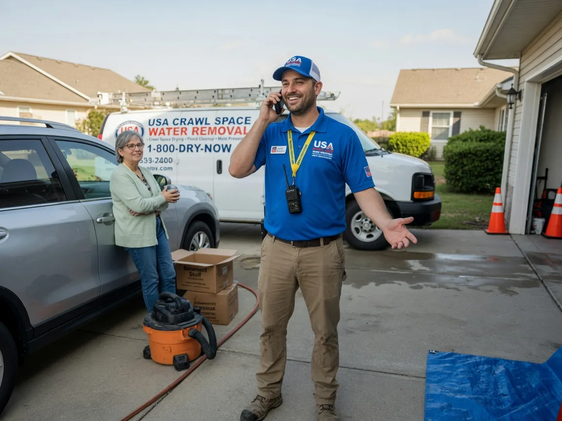 Crawl Space Water Removal Arnot, PA FAQs